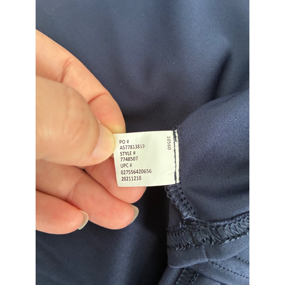 Speedo Mens XXL Navy Blue Short Sleeve Performance Swim Shirt 7748507 - Picture 6 of 8